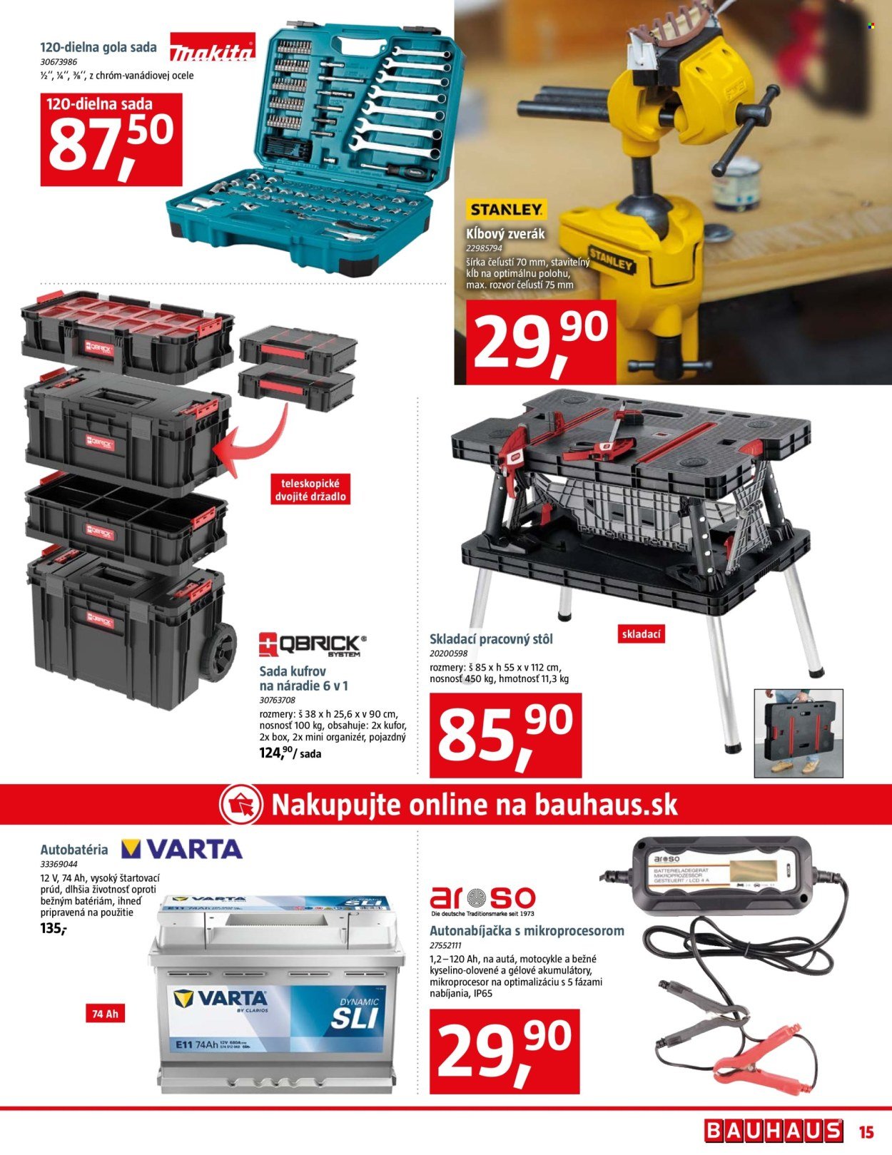 BAUHAUS leták - Aktuálna ponuka (2026-01-12 - 2026-02-08) | 15