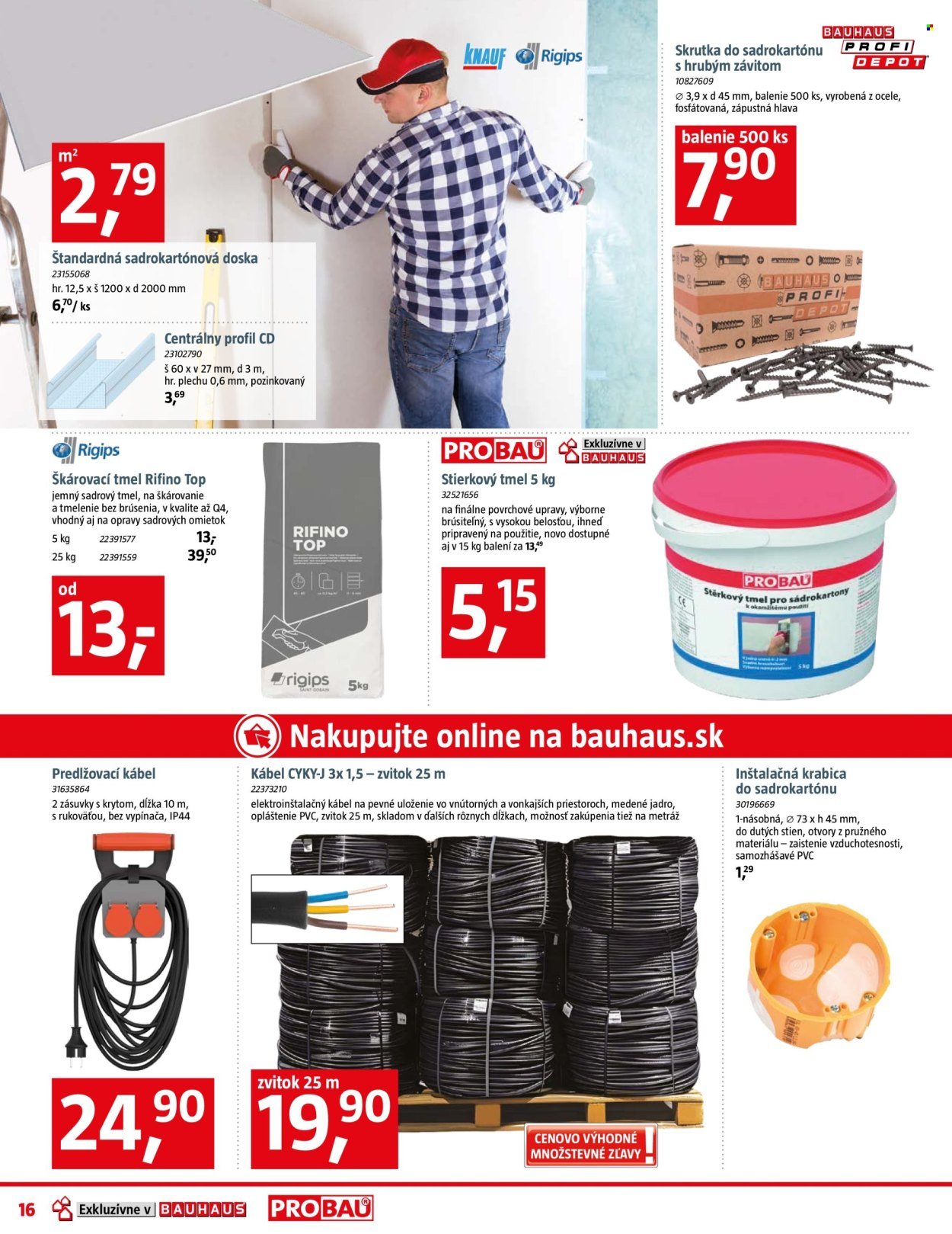 BAUHAUS leták - Aktuálna ponuka (2026-01-12 - 2026-02-08) | 16