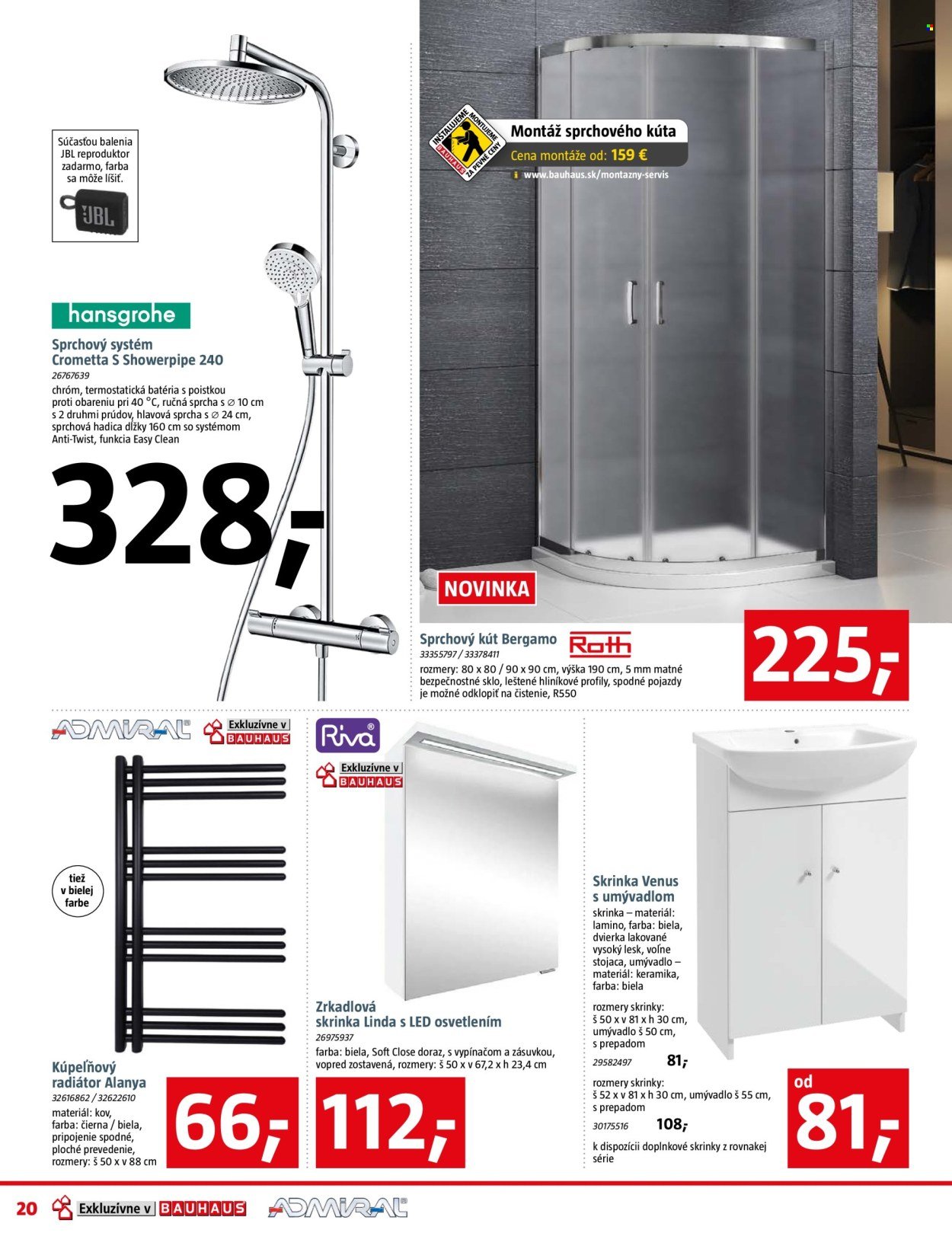 BAUHAUS leták - Aktuálna ponuka (2026-01-12 - 2026-02-08) | 20