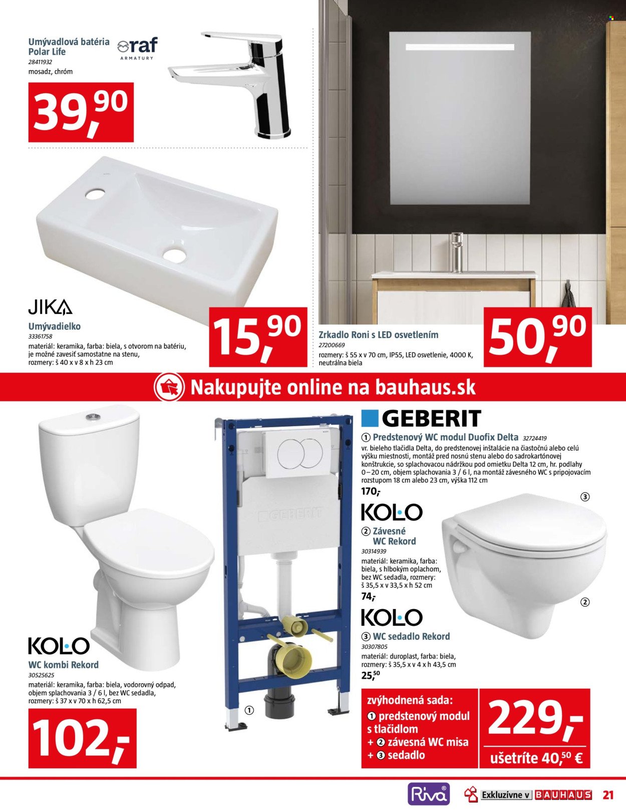 BAUHAUS leták - Aktuálna ponuka (2026-01-12 - 2026-02-08) | 21