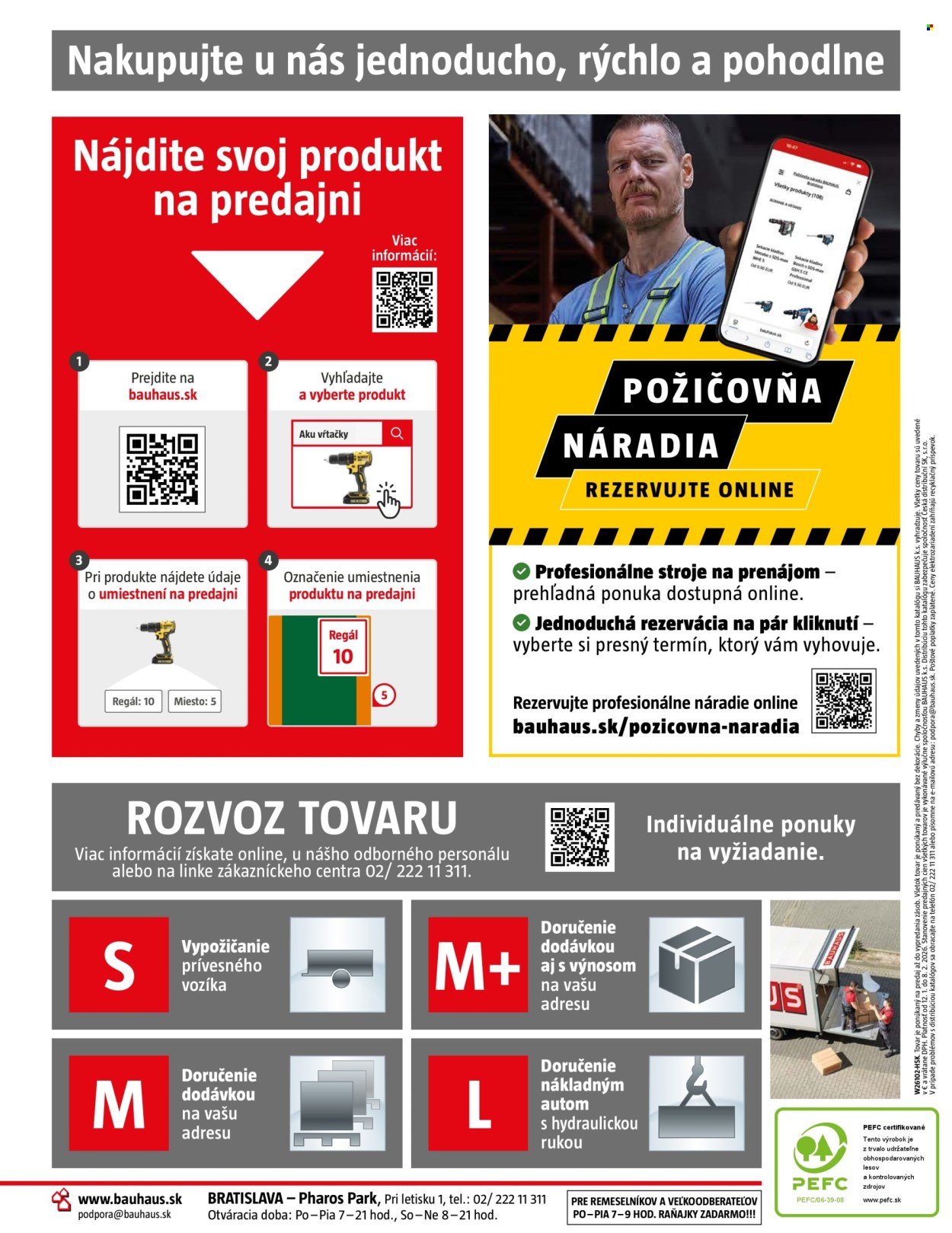 BAUHAUS leták - Aktuálna ponuka (2026-01-12 - 2026-02-08) | 24