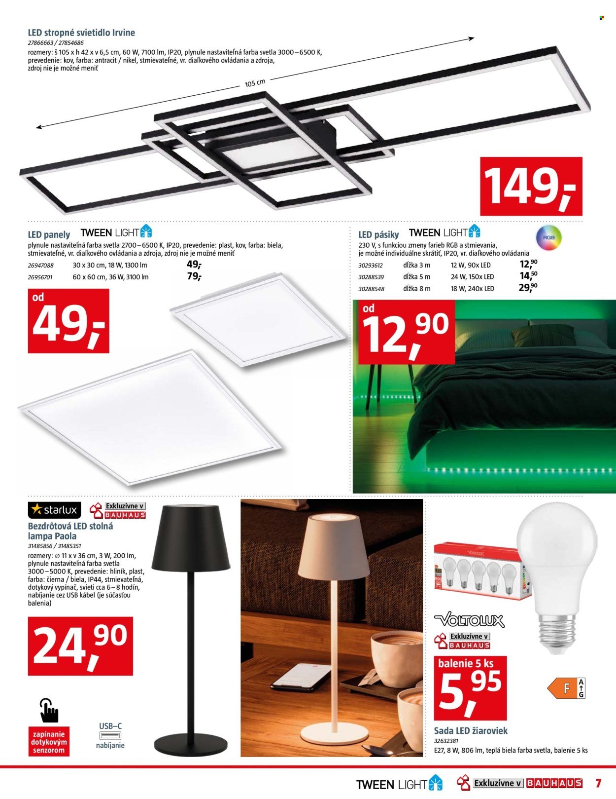 BAUHAUS leták - Aktuálna ponuka (2026-01-12 - 2026-02-08) | 7