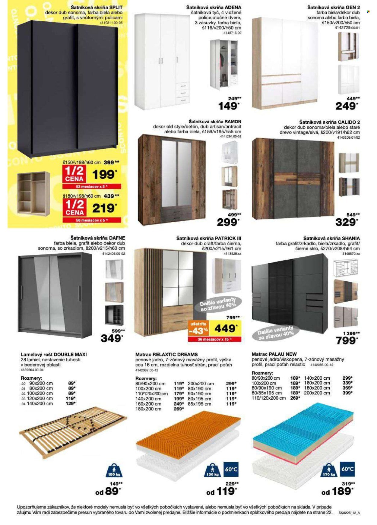 SCONTO NÁBYTOK leták - -40% na sedacie súpravy, pohovky, kreslá (2026-01-21 - 2026-02-01) | 12