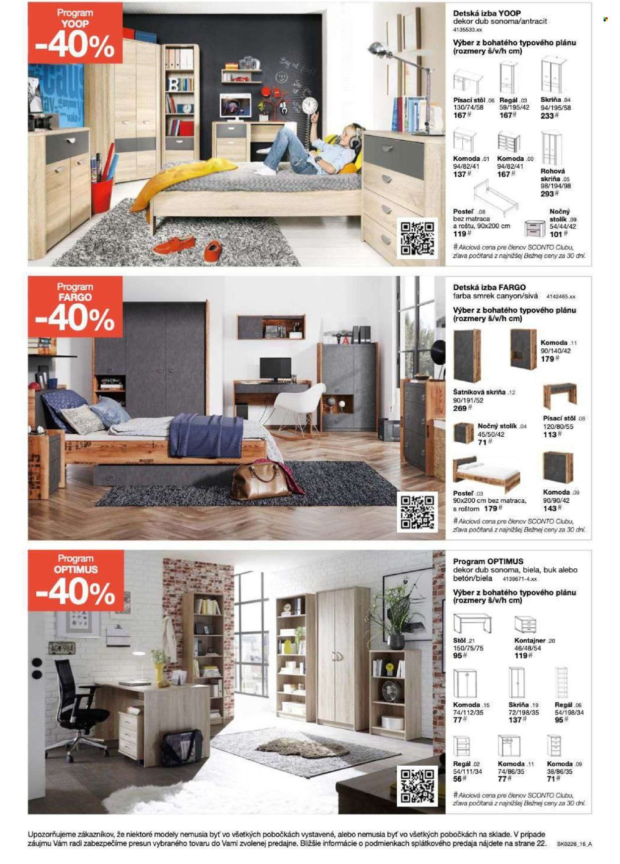 SCONTO NÁBYTOK leták - -40% na sedacie súpravy, pohovky, kreslá (2026-01-21 - 2026-02-01) | 16