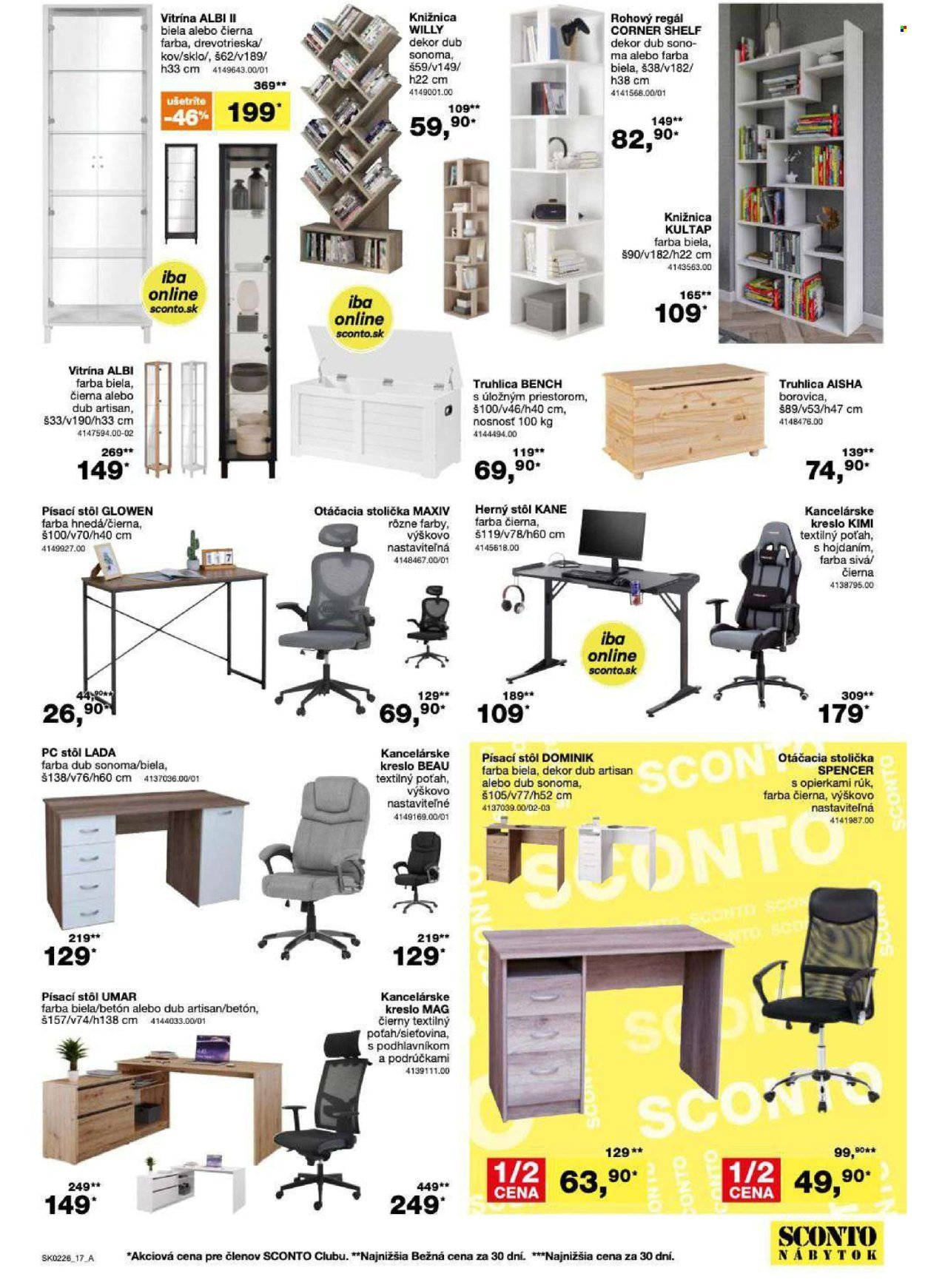 SCONTO NÁBYTOK leták - -40% na sedacie súpravy, pohovky, kreslá (2026-01-21 - 2026-02-01) | 17