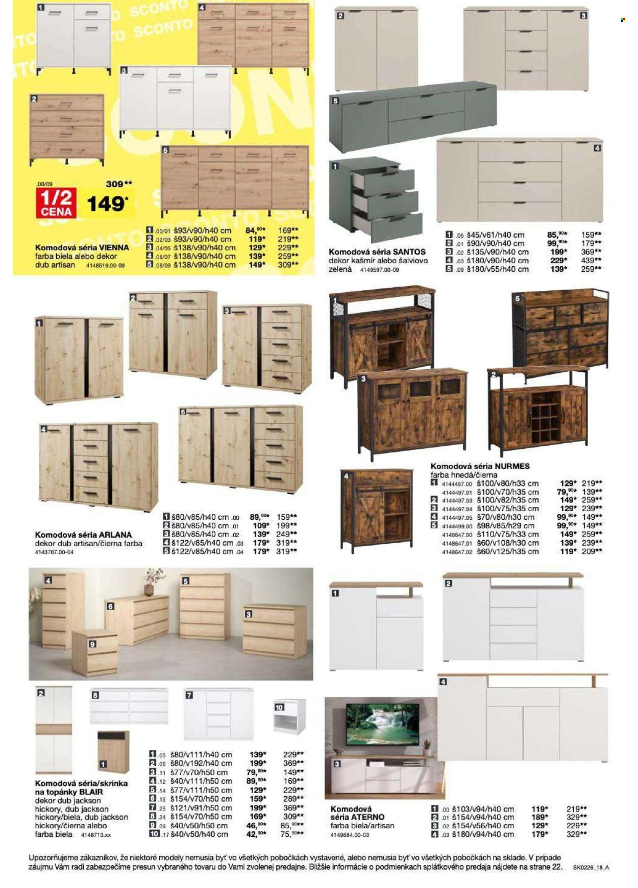 SCONTO NÁBYTOK leták - -40% na sedacie súpravy, pohovky, kreslá (2026-01-21 - 2026-02-01) | 18