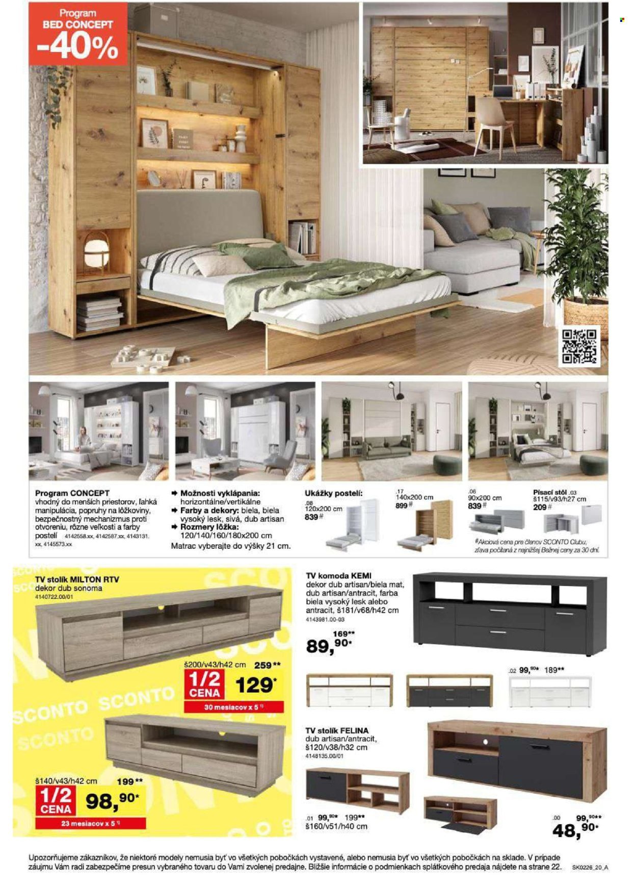 SCONTO NÁBYTOK leták - -40% na sedacie súpravy, pohovky, kreslá (2026-01-21 - 2026-02-01) | 20