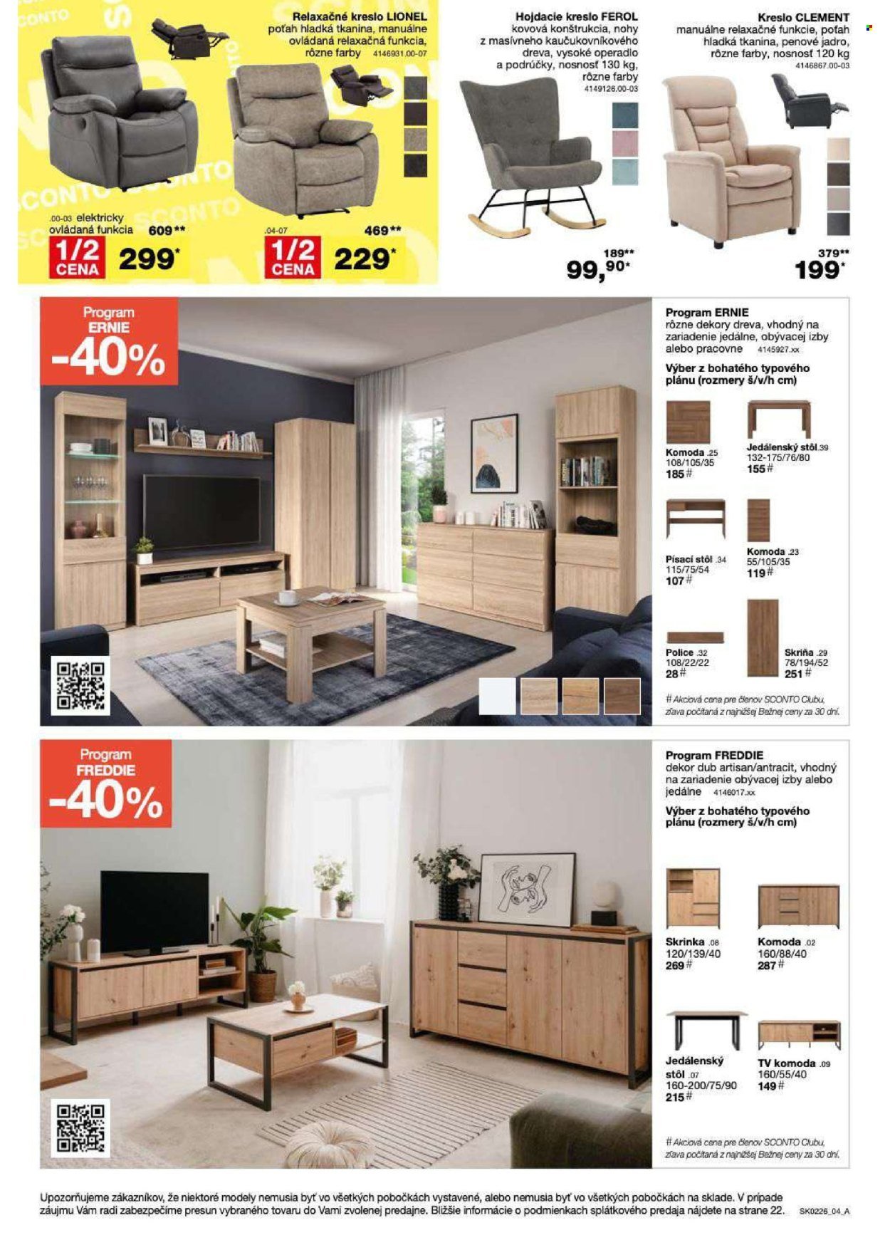 SCONTO NÁBYTOK leták - -40% na sedacie súpravy, pohovky, kreslá (2026-01-21 - 2026-02-01) | 4