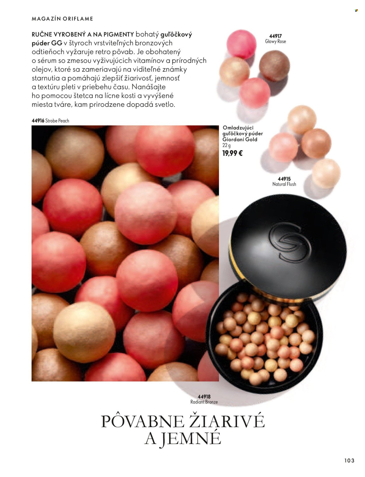 ORIFLAME leták - Katalóg 14-15