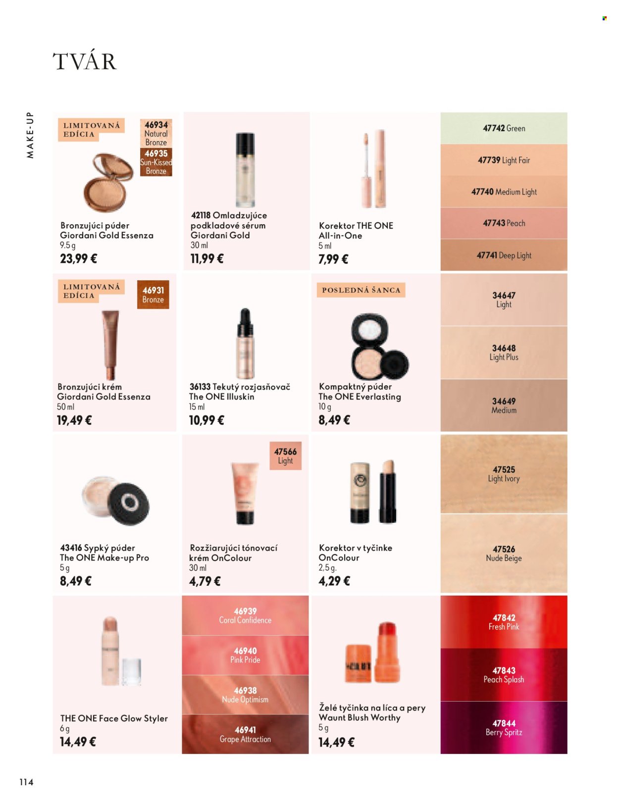 ORIFLAME leták - Katalóg 14-15