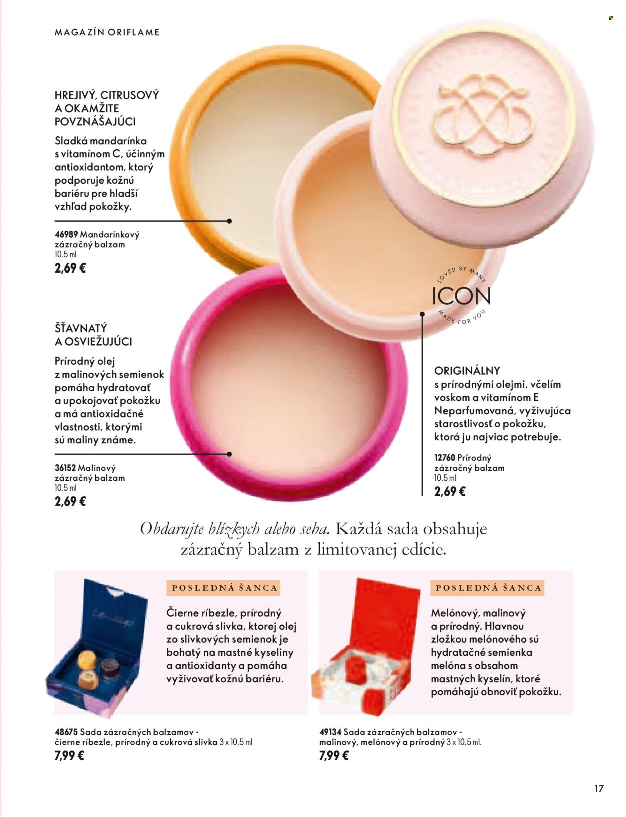 ORIFLAME leták - Katalóg 14-15
