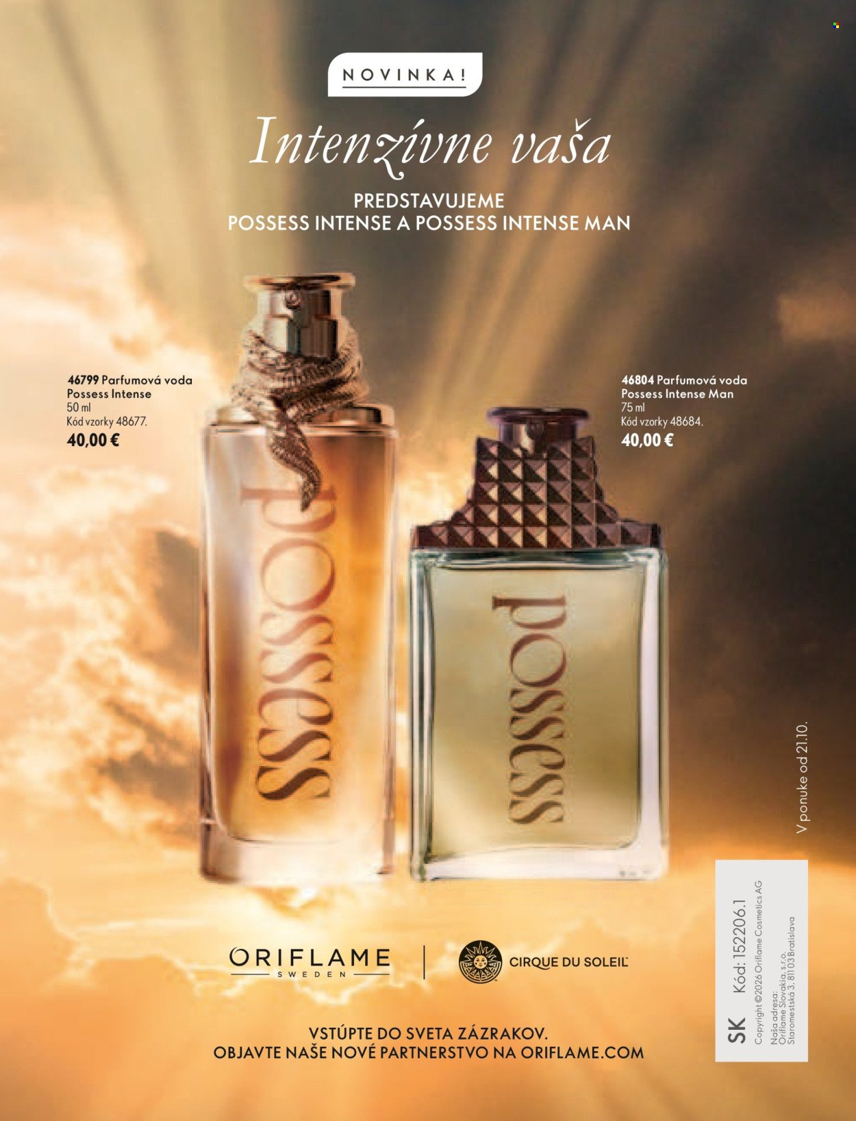 ORIFLAME leták - Katalóg 14-15