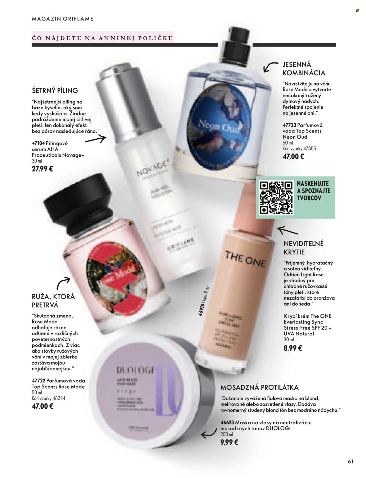 ORIFLAME leták - Katalóg 14-15