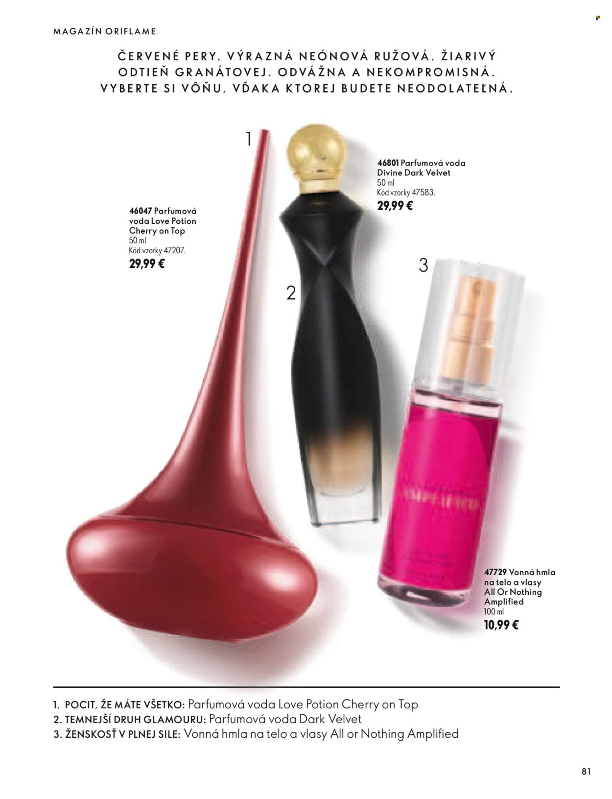 ORIFLAME leták - Katalóg 14-15