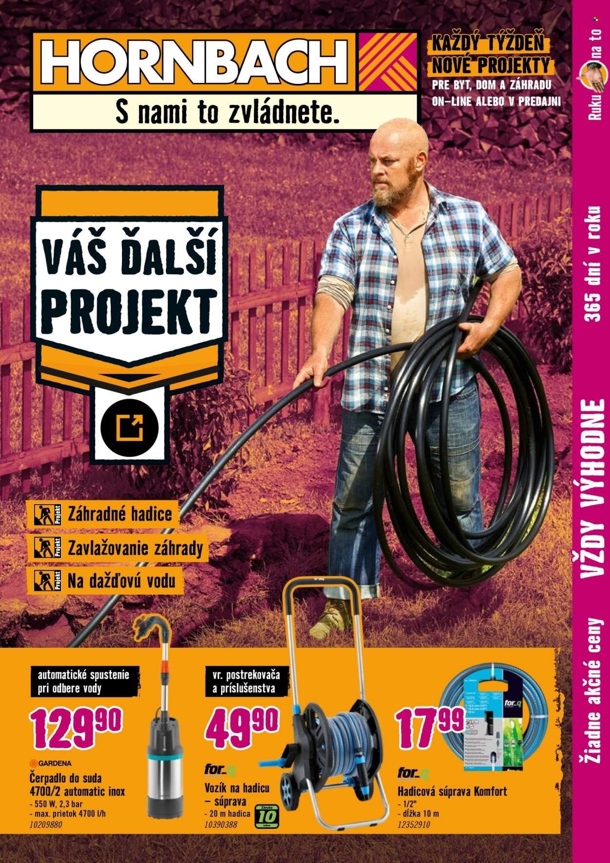 HORNBACH leták - Váš ďalší projekt - Zavlažovanie (2026-04-08 - 2026-04-22) | 1