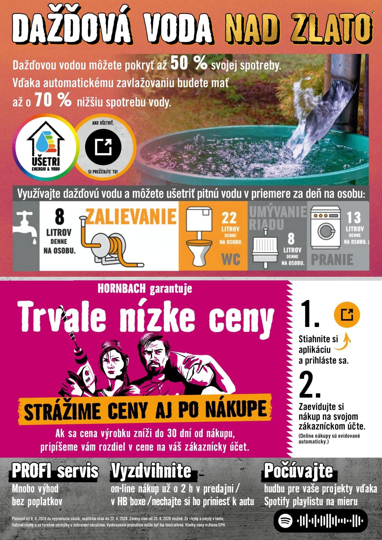 HORNBACH leták - Váš ďalší projekt - Zavlažovanie (2026-04-08 - 2026-04-22) | 12