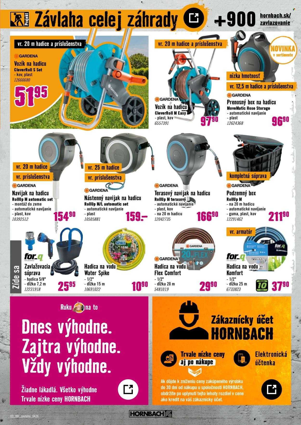 HORNBACH leták - Váš ďalší projekt - Zavlažovanie (2026-04-08 - 2026-04-22) | 3