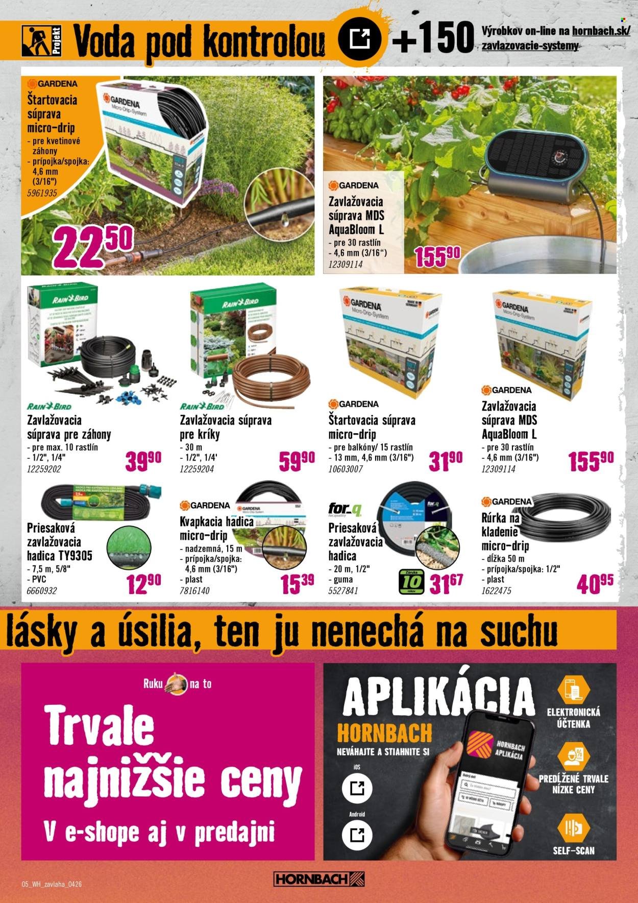 HORNBACH leták - Váš ďalší projekt - Zavlažovanie (2026-04-08 - 2026-04-22) | 5