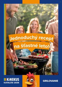 KINEKUS leták - Katalóg GRILOVANIE 2026