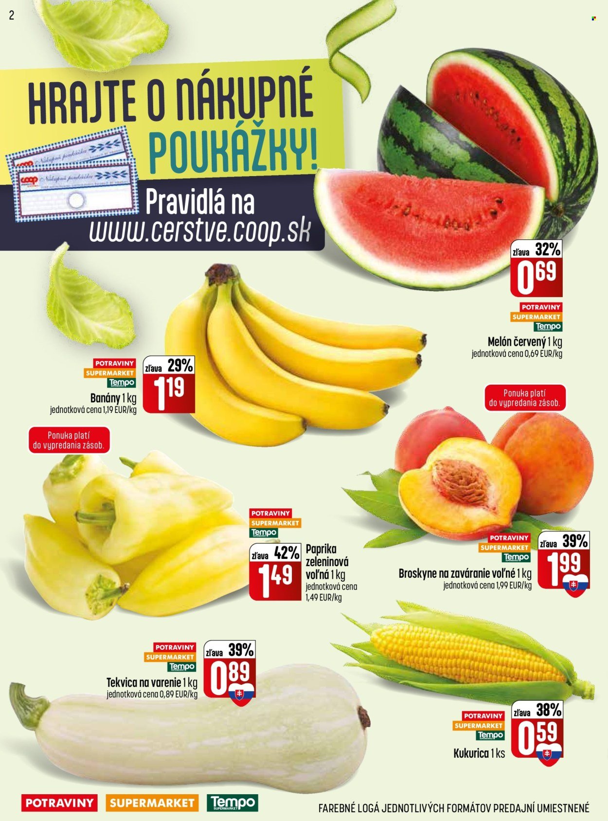 COOP JEDNOTA leták - Od štvrtka 13.8.2026