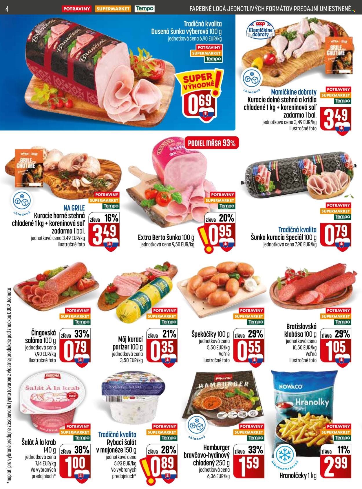 COOP JEDNOTA leták - Od štvrtka 13.8.2026