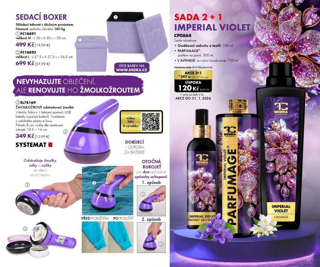 DEDRA leták - Mohaira - Catalogue 01 (2025-12-23 - 2026-01-31) | 37