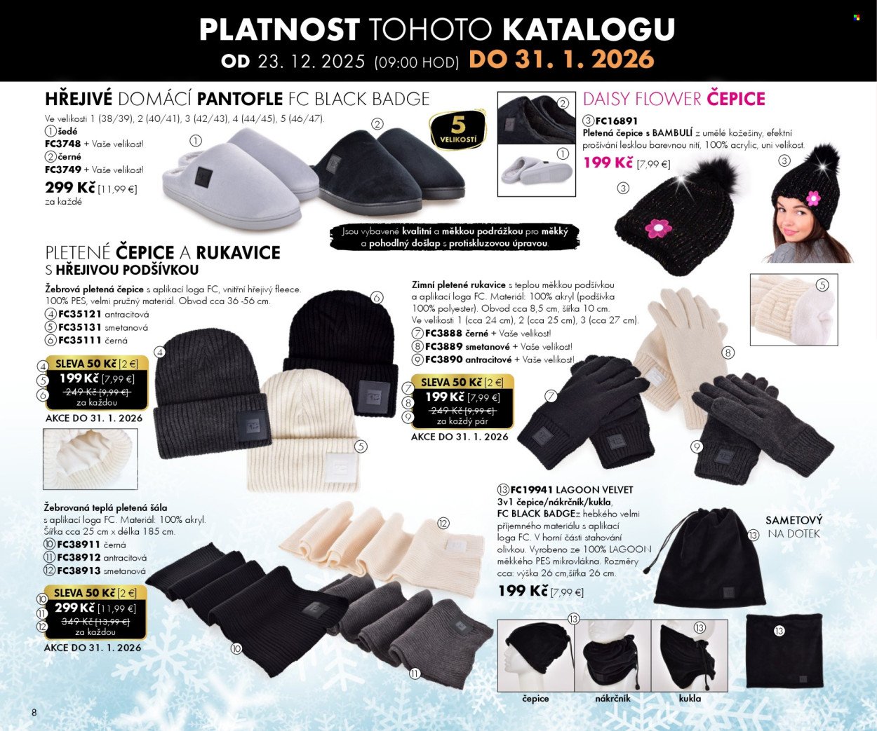 DEDRA leták - Mohaira - Catalogue 01 (2025-12-23 - 2026-01-31) | 8