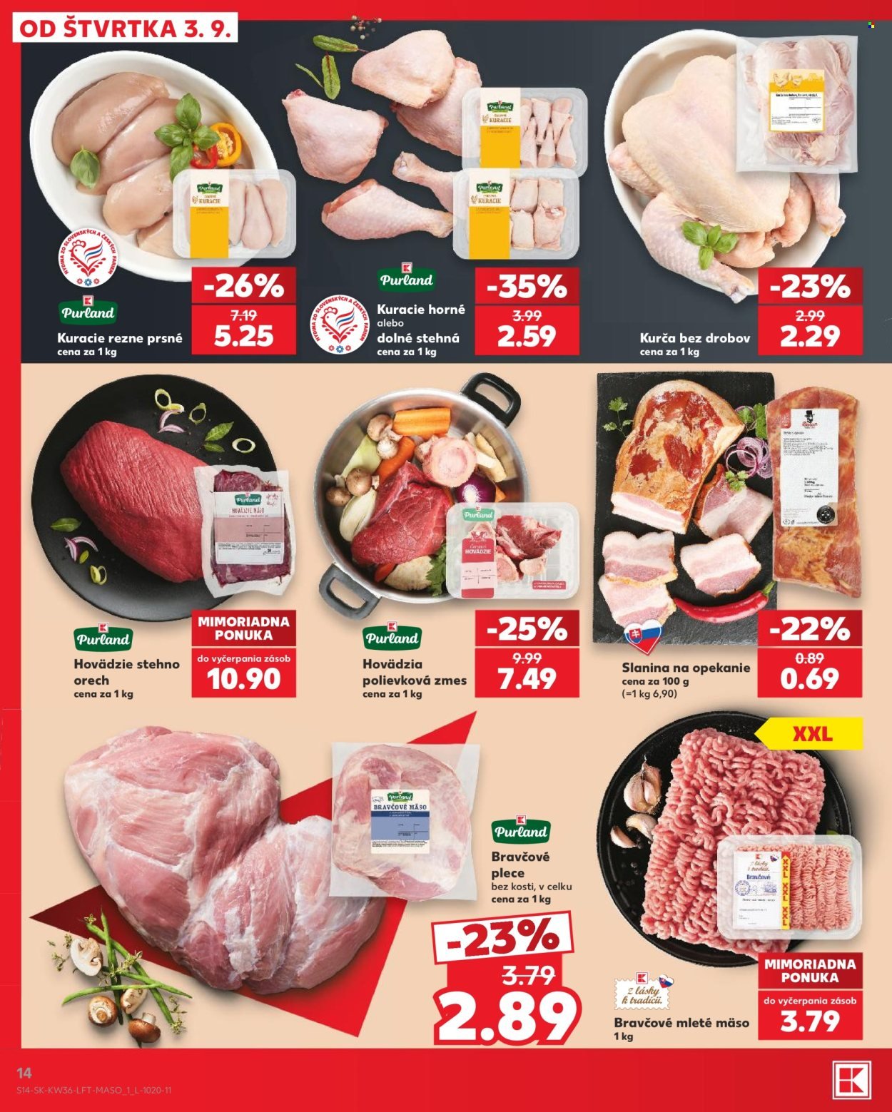 KAUFLAND leták - Od štvrtka 3.9.2026