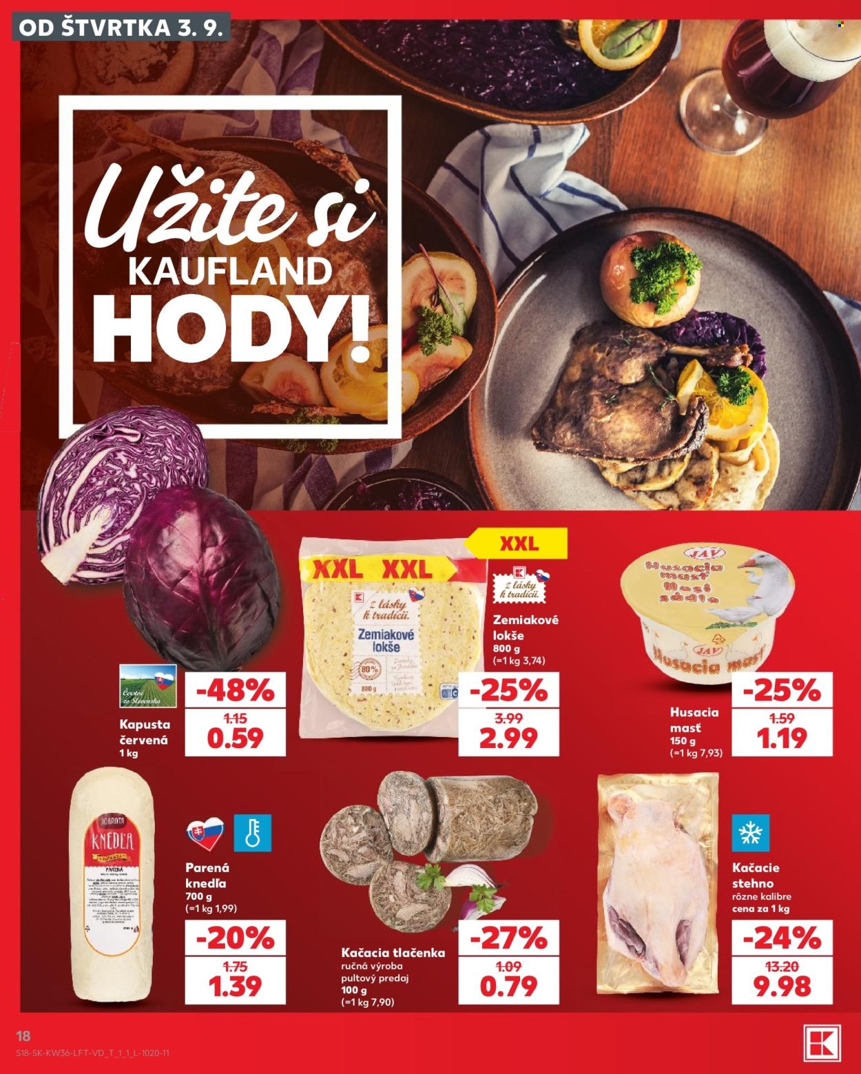 KAUFLAND leták - Od štvrtka 3.9.2026