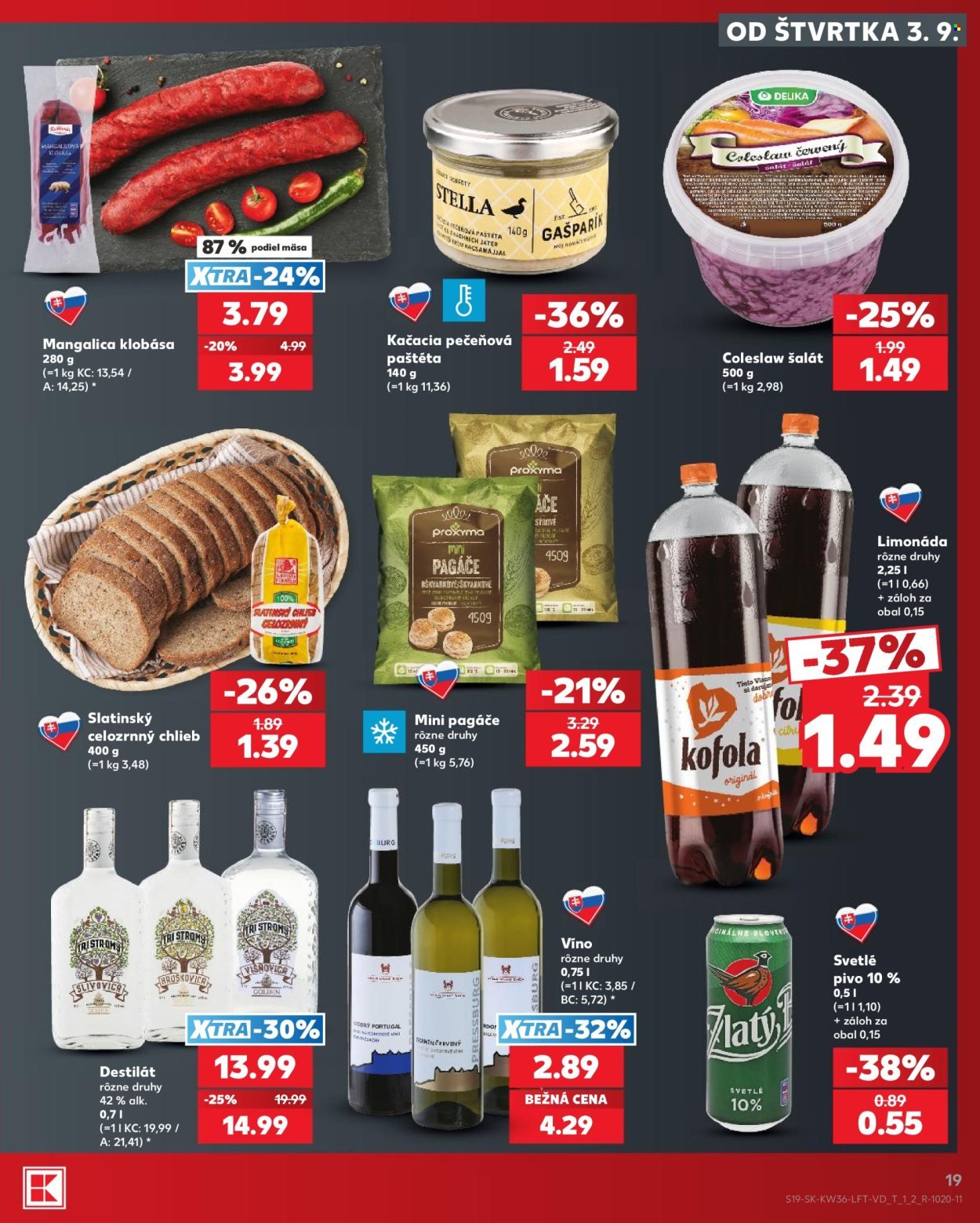 KAUFLAND leták - Od štvrtka 3.9.2026