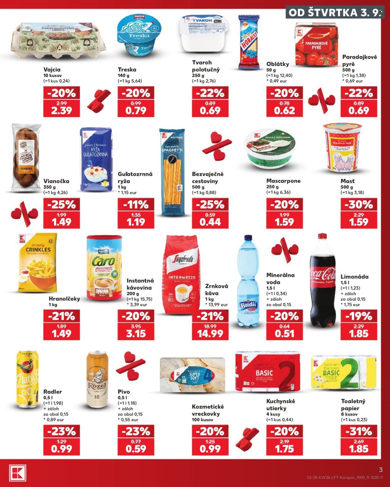 KAUFLAND leták - Od štvrtka 3.9.2026