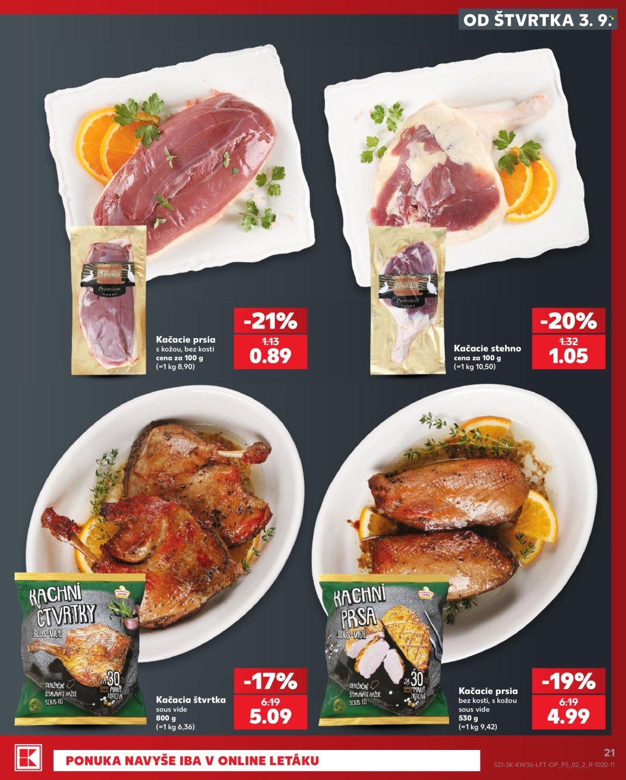 KAUFLAND leták - Od štvrtka 3.9.2026