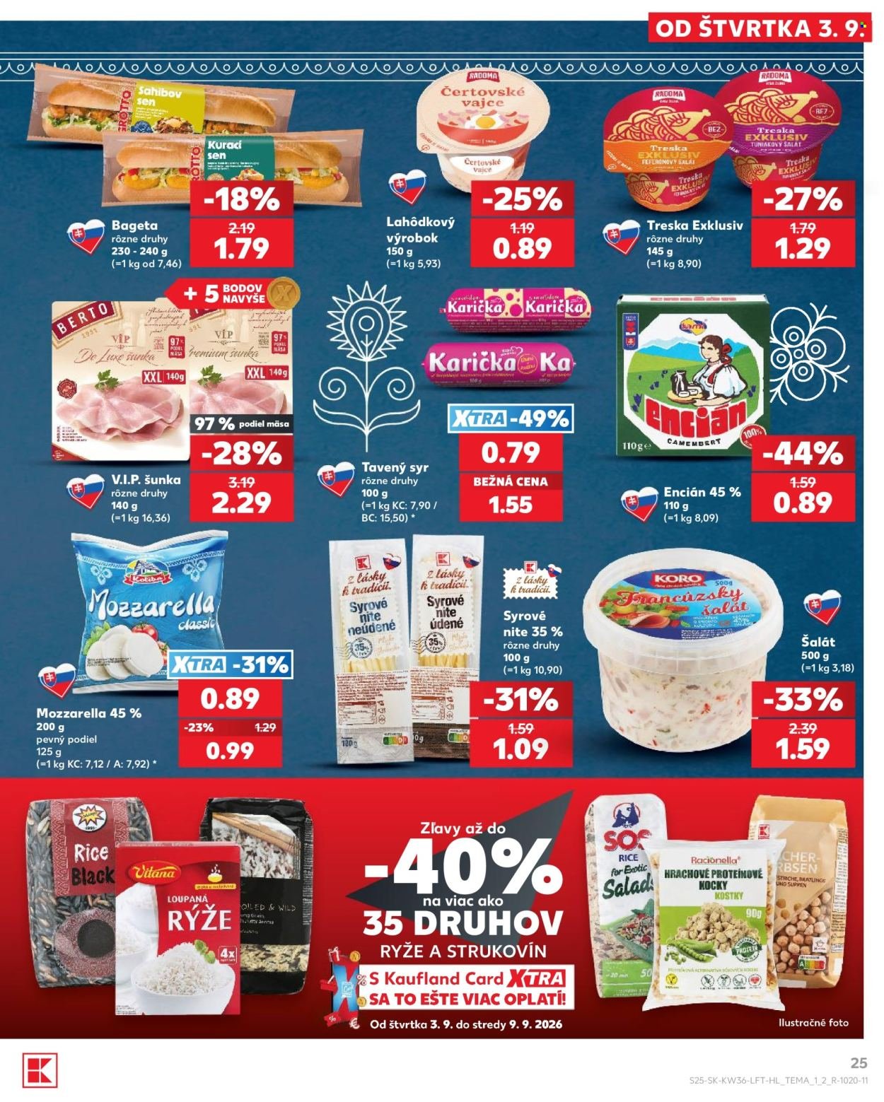 KAUFLAND leták - Od štvrtka 3.9.2026