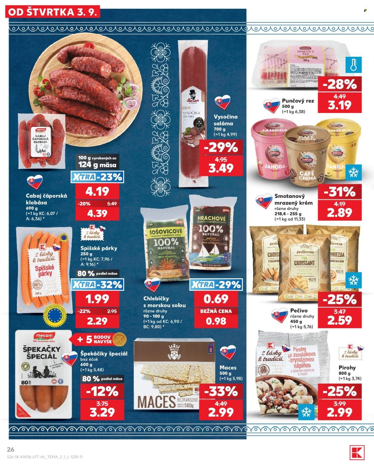 KAUFLAND leták - Od štvrtka 3.9.2026