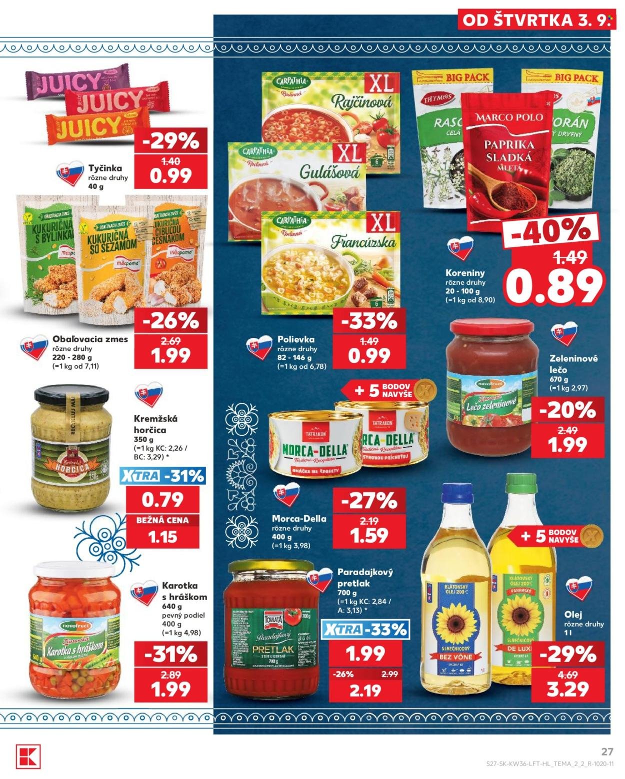 KAUFLAND leták - Od štvrtka 3.9.2026