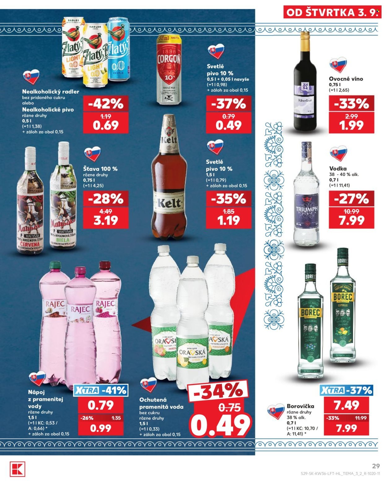 KAUFLAND leták - Od štvrtka 3.9.2026
