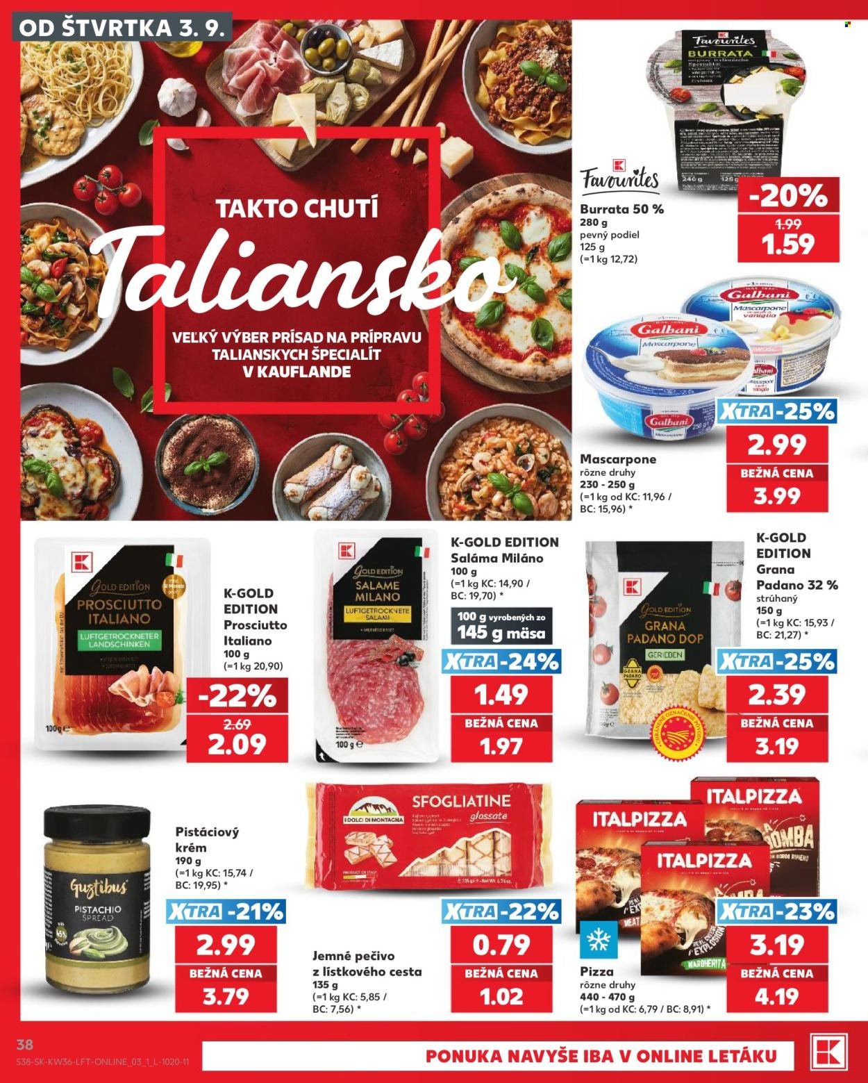 KAUFLAND leták - Od štvrtka 3.9.2026