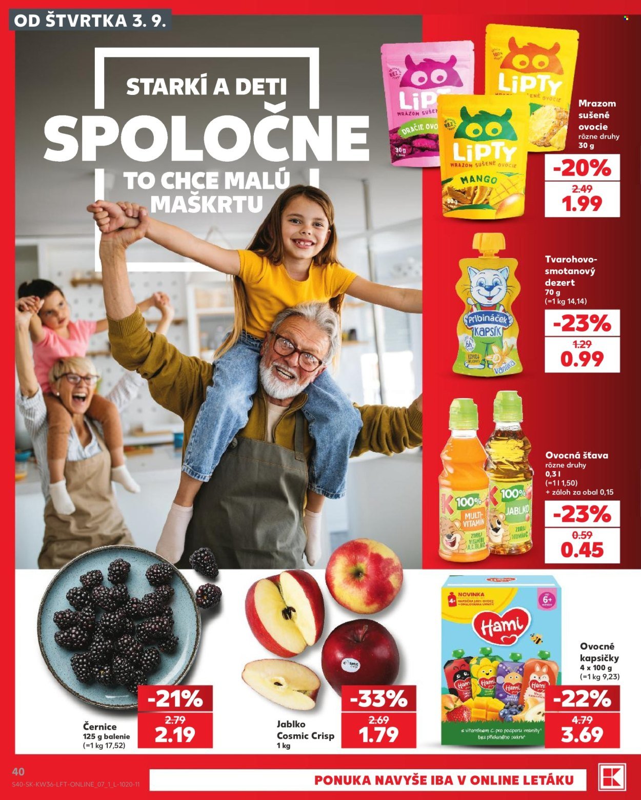 KAUFLAND leták - Od štvrtka 3.9.2026