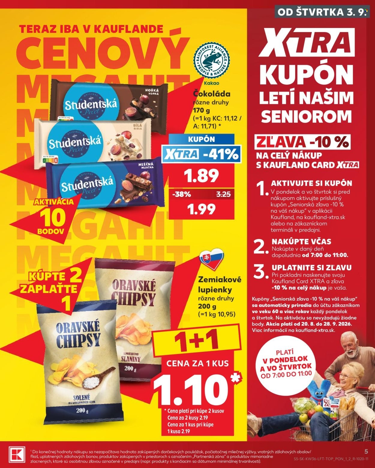KAUFLAND leták - Od štvrtka 3.9.2026