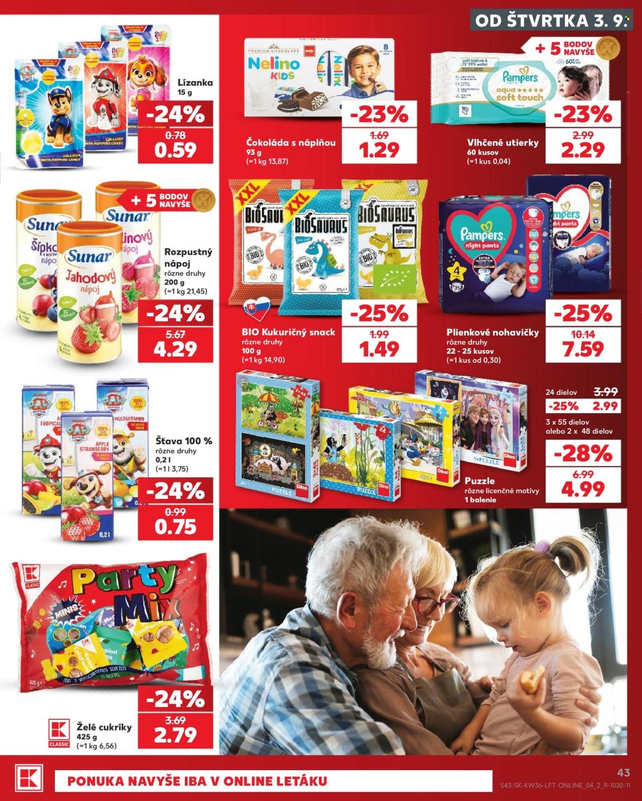 KAUFLAND leták - Od štvrtka 3.9.2026