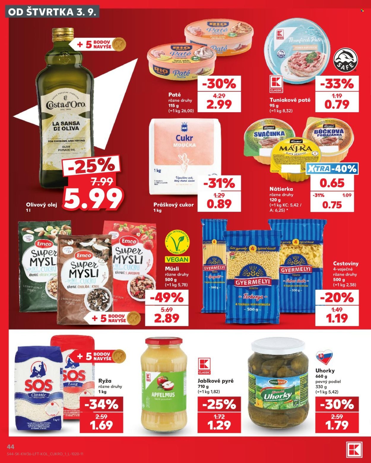 KAUFLAND leták - Od štvrtka 3.9.2026