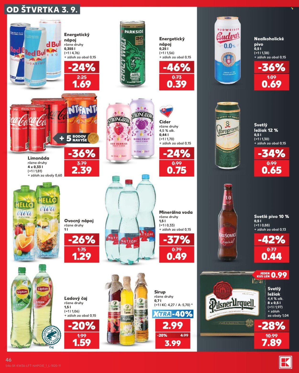 KAUFLAND leták - Od štvrtka 3.9.2026