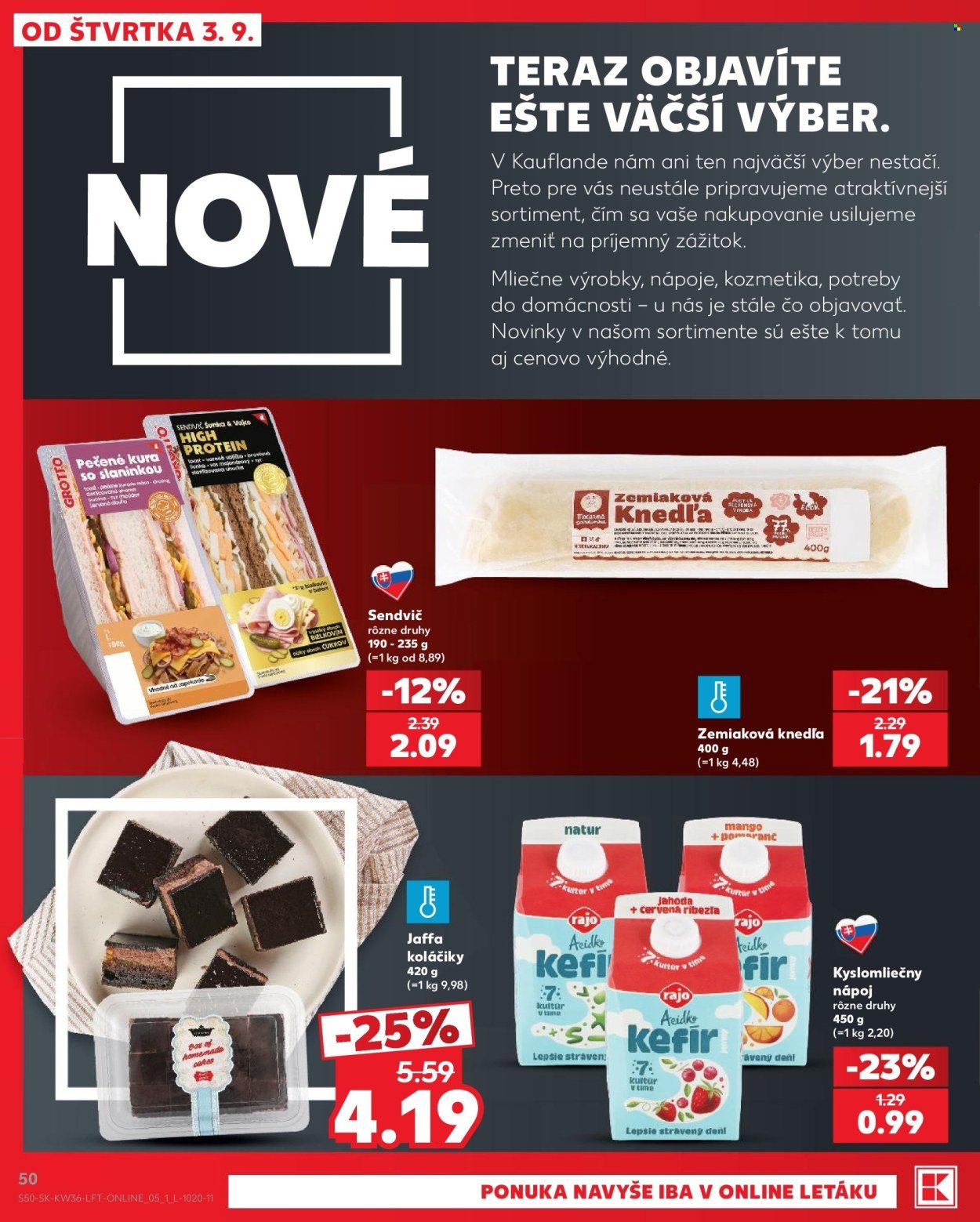 KAUFLAND leták - Od štvrtka 3.9.2026