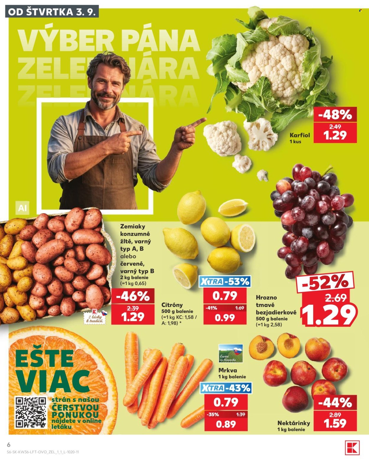 KAUFLAND leták - Od štvrtka 3.9.2026