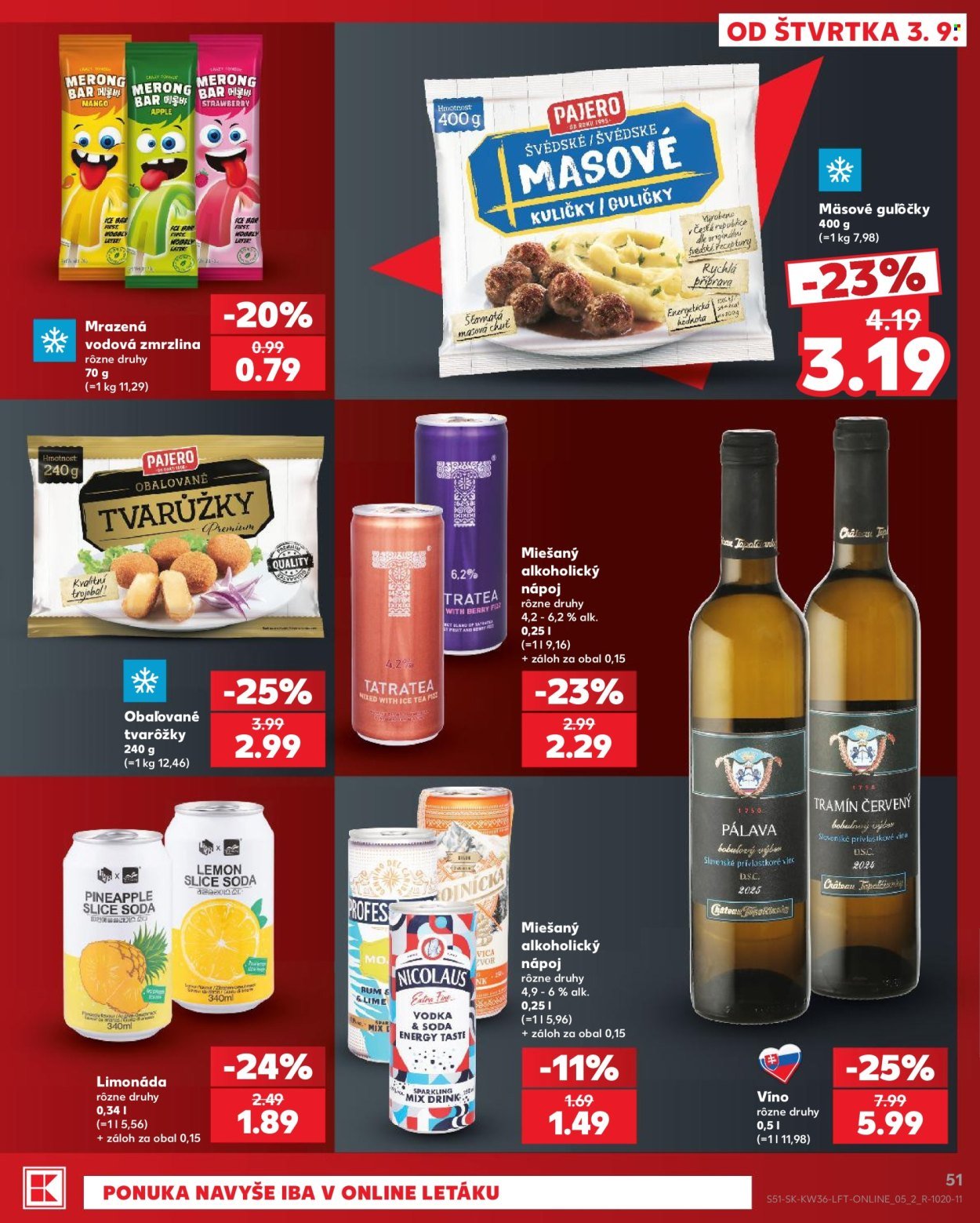 KAUFLAND leták - Od štvrtka 3.9.2026