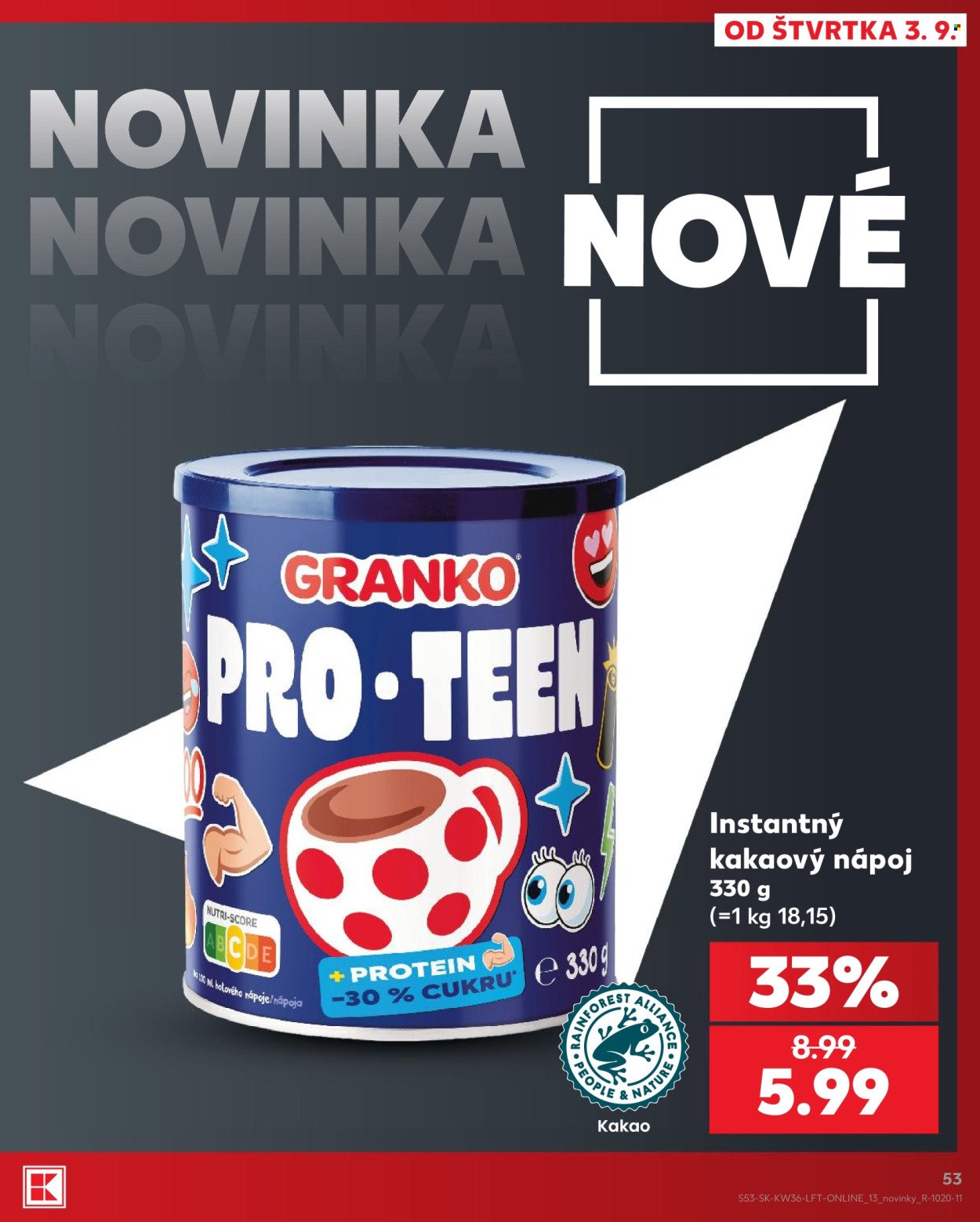 KAUFLAND leták - Od štvrtka 3.9.2026