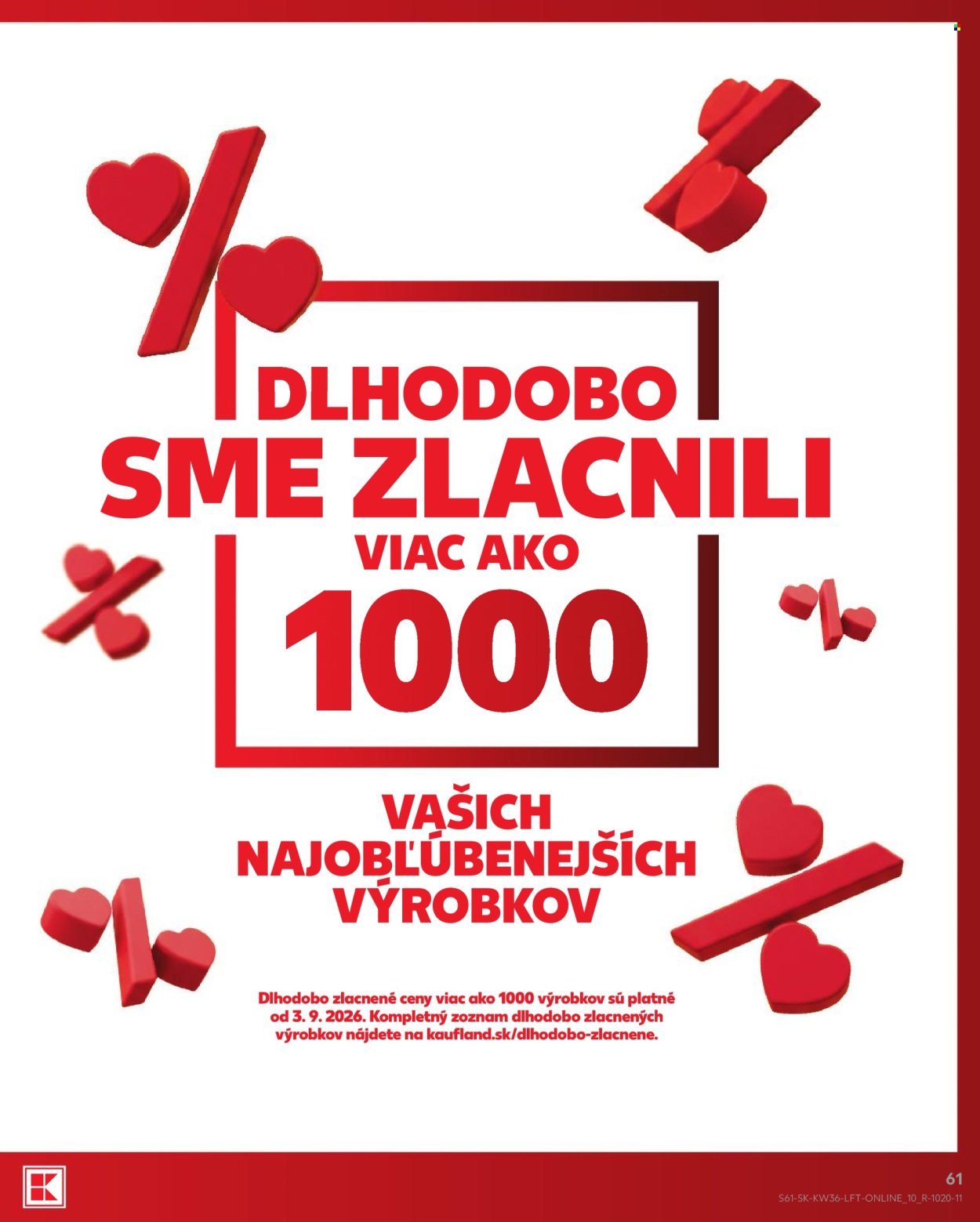 KAUFLAND leták - Od štvrtka 3.9.2026