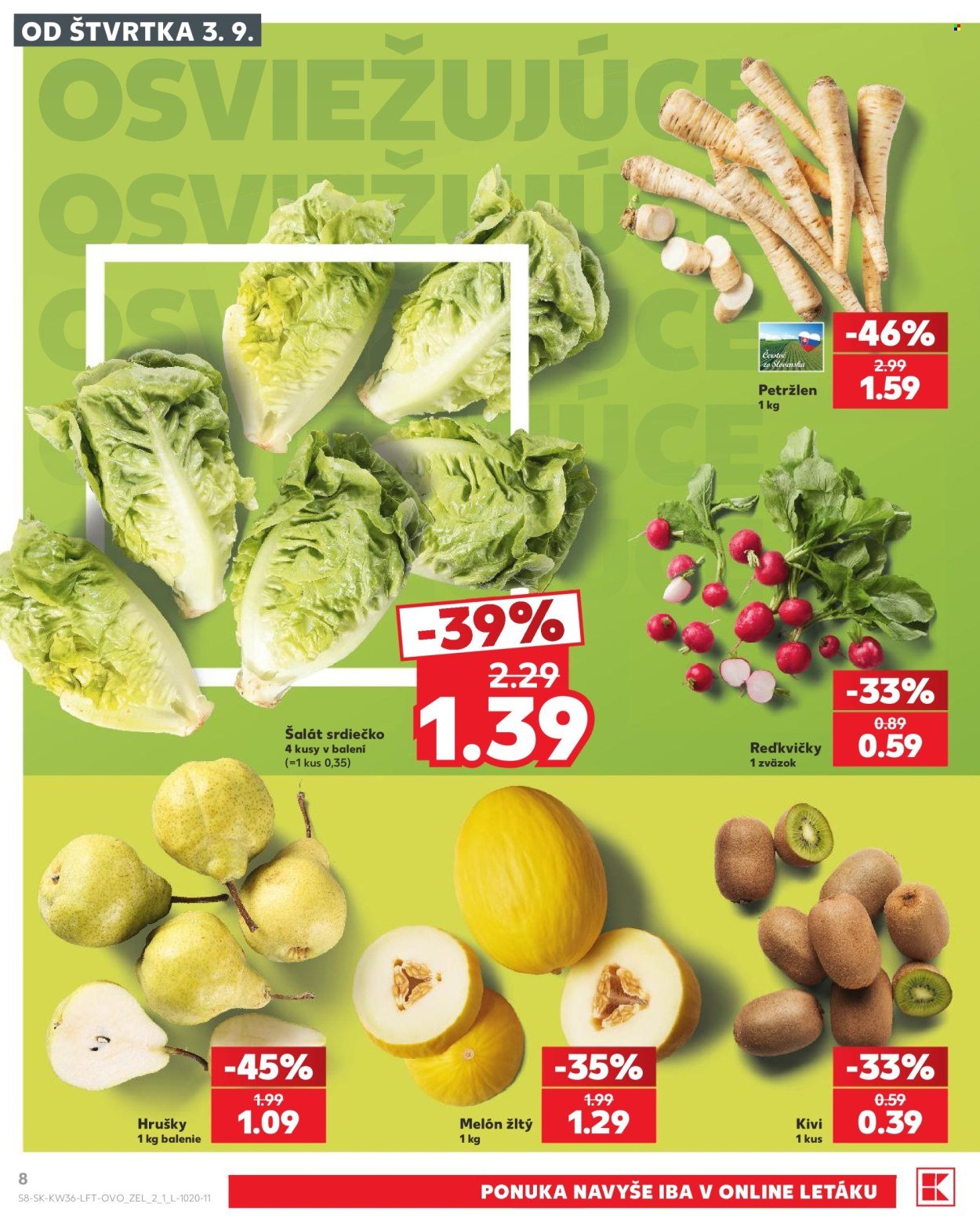 KAUFLAND leták - Od štvrtka 3.9.2026