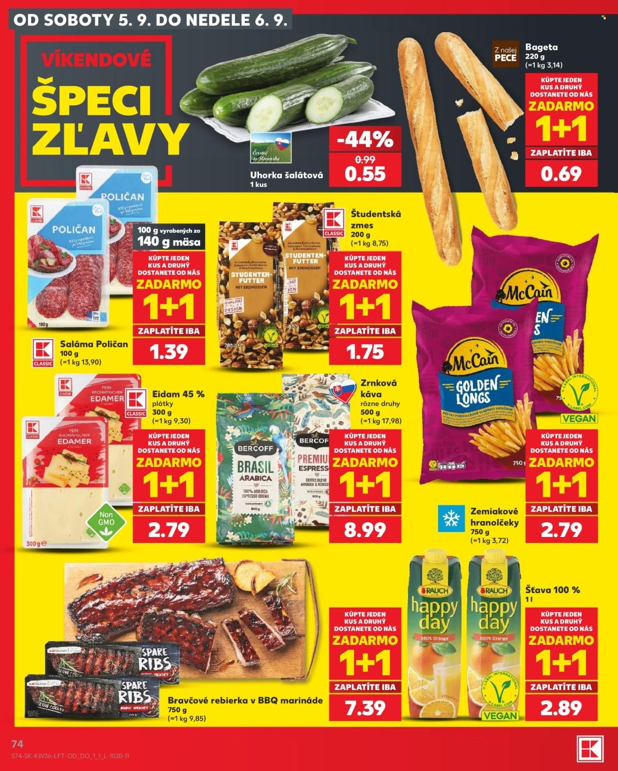 KAUFLAND leták - Od štvrtka 3.9.2026