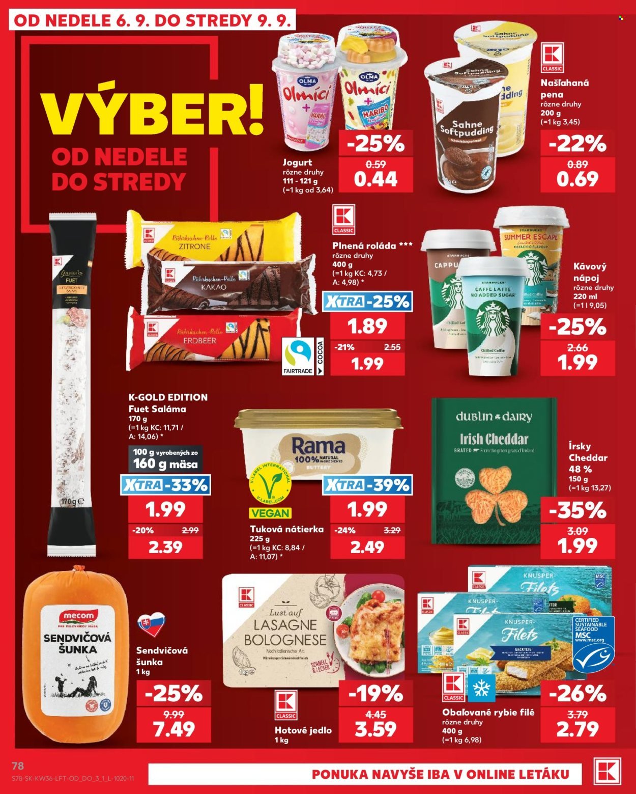 KAUFLAND leták - Od štvrtka 3.9.2026